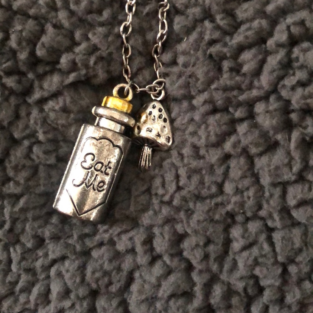Alice in wonderland necklace